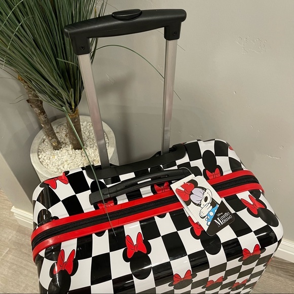 NWT Disney Minnie Mouse Collection Suitcase, Luggage, Travel Bag, Carry-On - 21” - Picture 6 of 6